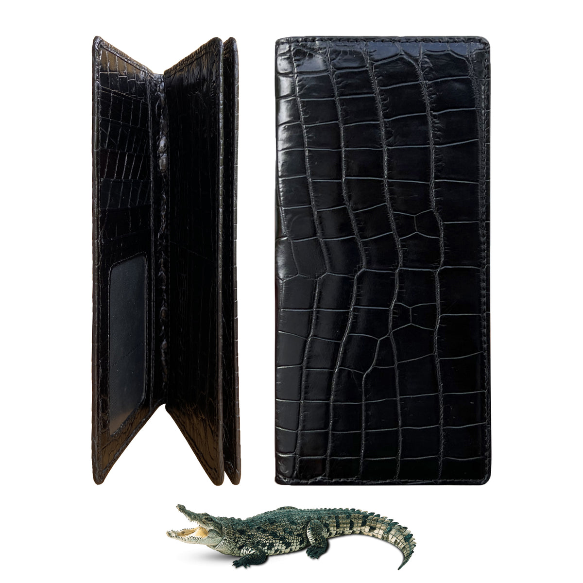 Best Genuine Men Alligator Leather Big Wristlet Clutch Business Bag –  Vinacreations