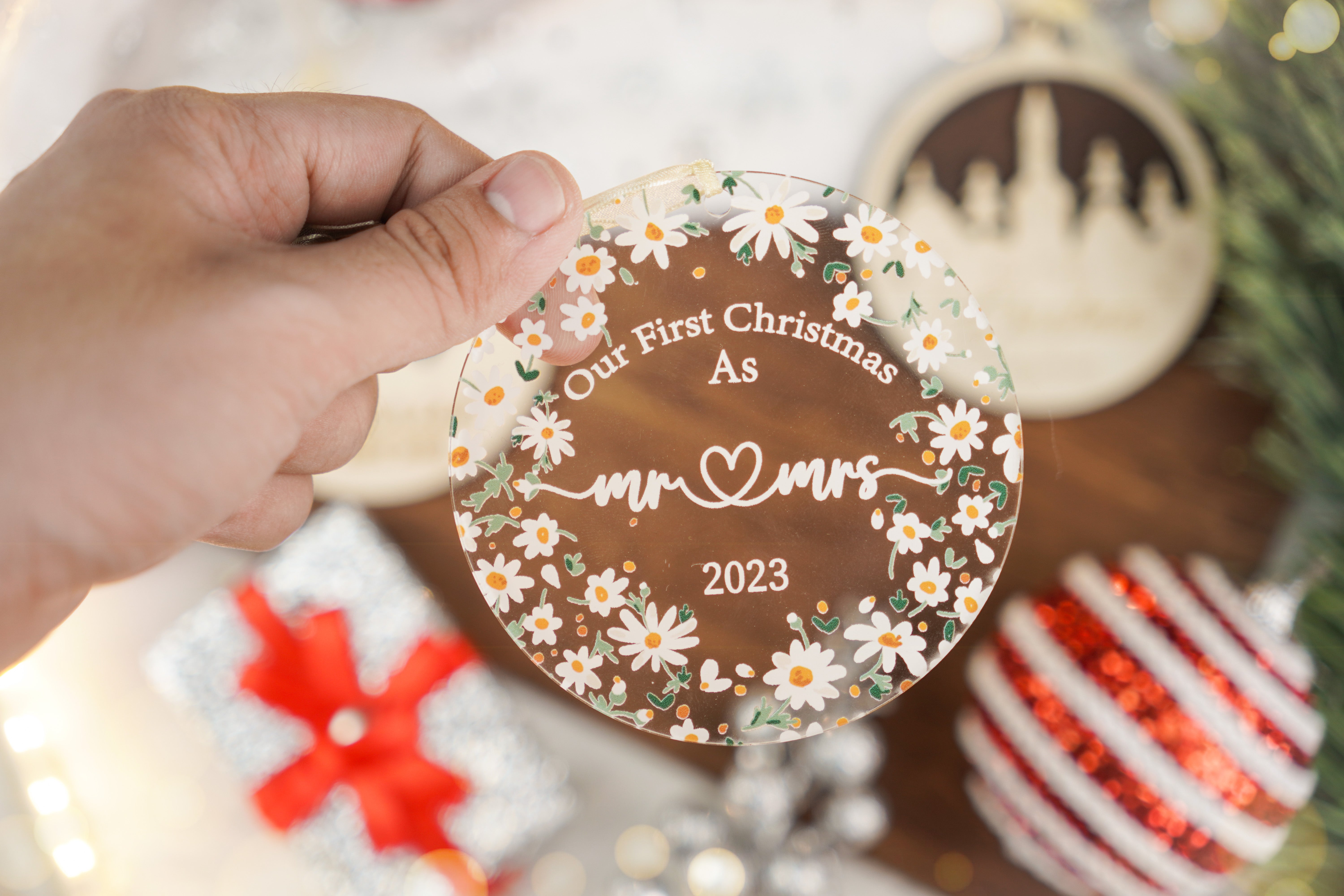 3Pcs First Christmas Ornament 2023