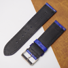 Load image into Gallery viewer, 24mm Blue Unique Pattern Alligator Leather Watch Band For Men DH-50O