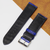 24mm Blue Unique Pattern Alligator Leather Watch Band For Men DH-50R