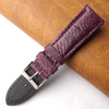 22mm Purple Unique Ostrich Leather Watch Band For Men | DH-170S