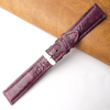 Load image into Gallery viewer, 20mm Purple Unique Ostrich Leather Watch Band For Men | DH-170H