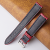 Load image into Gallery viewer, 18mm Red Unique Pattern Ostrich Leather Watch Band For Men DH-191V