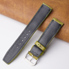 20mm Green Unique Pattern Alligator Leather Watch Band For Men DH-08A