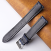 Load image into Gallery viewer, 18mm Navy Blue Unique Pattern Alligator Leather Watch Band For Men HD-49DKV