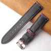 Load image into Gallery viewer, 20mm Purple Unique Ostrich Leather Watch Band For Men | DH-170P