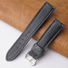 20mm Grey Unique Pattern Alligator Leather Watch Band For Men DH-02D