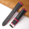 18mm Pink Unique Pattern Alligator Leather Watch Band For Men DH-226AB