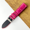 Load image into Gallery viewer, Pink Unique Pattern Alligator Leather Watch Band
