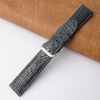 Load image into Gallery viewer, 20mm Grey Unique Pattern Alligator Leather Watch Band For Men DH-02C