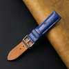 Blue Genuine Ostrich Watch Strap Quick Release DH-184