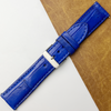 Load image into Gallery viewer, Blue Unique Texture Alligator Watch Band For Men 