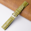 20mm Green Unique Pattern Alligator Leather Watch Band For Men DH-08A