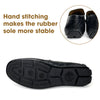 Black Alligator Leather Moccasin Loafer | Crocodile Belly Skin Moccasin Loafer | SH91L42