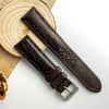 Load image into Gallery viewer, Brown Ostrich Leather Watch Band | Men Quick Release Replacement Wristwatch Strap | DH-31