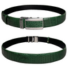 Handcrafted Green Alligator Belt Men's - Crocodile Skin Belly Belt 1.5