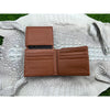 Load image into Gallery viewer, Light Brown Alligator Leather Bifold Wallet RFID Blocking For Men