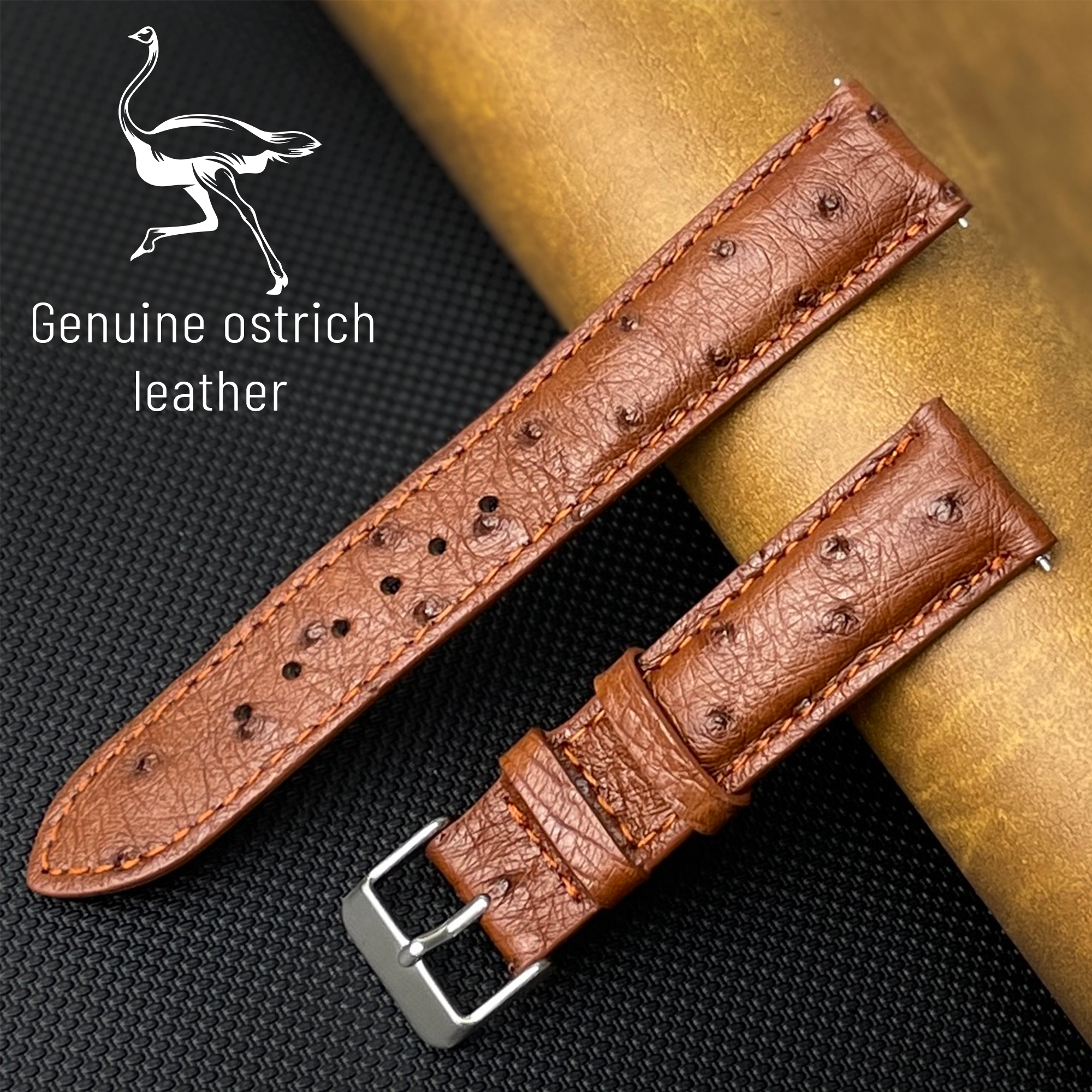 Leather wrist watch bands cheap