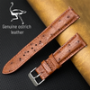 Load image into Gallery viewer, Brown Ostrich Leather Watch Strap Quick Release Replacement Wrist Watch Band