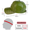 Load image into Gallery viewer, Green Alligator Leather Outdoor Cap | Men Exotic Skin Baseball Cap With Strapback | HAT-GRE-55