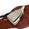 White Alligator Leather Crossbody Bag for Men Handmade (BUY 1 GET 1 WALLET) | BACKPACK-00