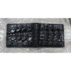 Load image into Gallery viewer, Black Alligator Skin Bifold Wallet For Men | Handmade Crocodile Leather Wallet RFID Blocking | VL5718 - Vinacreations