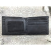 Black Alligator Skin Bifold Wallet For Men | Handmade Crocodile Leather Wallet RFID Blocking | VL5735 - Vinacreations