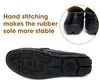Mens Black Alligator Leather Loafers | Hornback Crocodile Skin Loafer Shoes For Men | SH31D42