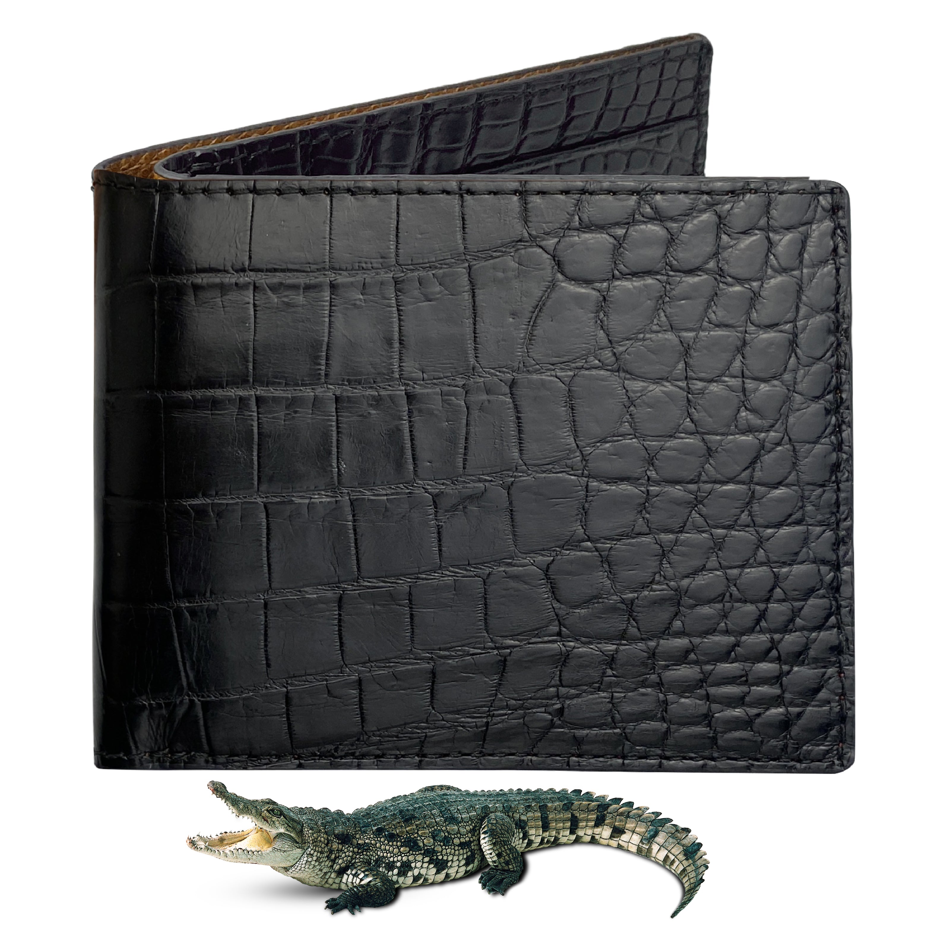 lv crocodile wallet