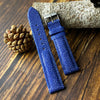 Blue Stingray Leather Watch Band For Men - Vinacreations