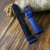 Blue Stingray Leather Watch Band For Men - Vinacreations