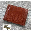 Load image into Gallery viewer, Brown Alligator Skin Bifold Wallet For Men | Handmade Crocodile Leather Wallet RFID Blocking | VL4524 - Vinacreations
