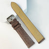 Brown Stingray Leather Watch Band For Men Replacement Wristwatch Strap | DH-61 - Vinacreations