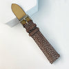 Brown Stingray Leather Watch Band For Men Replacement Wristwatch Strap | DH-61 - Vinacreations