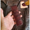 Load image into Gallery viewer, Crocodile Pen Case Alligator Leather Pen Sleeve Holder Pouch for Two Pen Fountain Handmade - Vinacreations