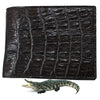 Load image into Gallery viewer, Dark Brown Alligator Skin Bifold Wallet For Men | Handmade Crocodile Leather Wallet RFID Blocking | VL5701 - Vinacreations