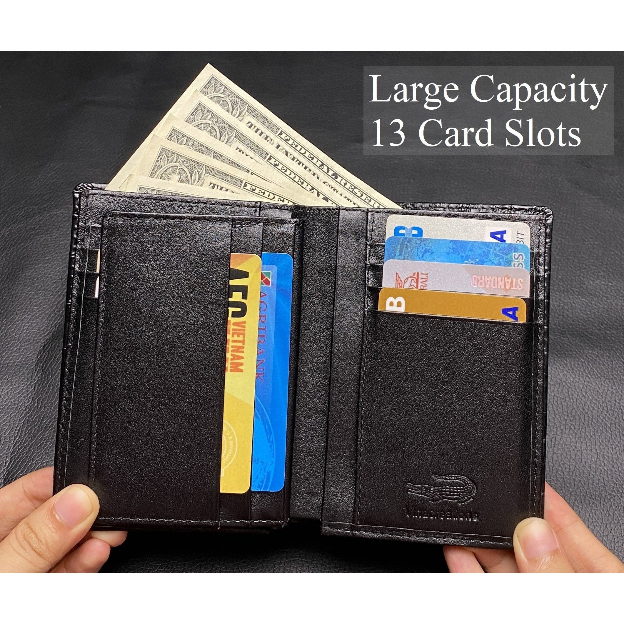 Vulcan Bifold Credit Card Wallet & Card Holder