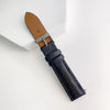 Navy Blue Ostrich Leather Watch Strap Quick Release Replacement Strap | DH-33 - Vinacreations