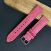 Pink Stingray Leather Watch Strap - Vinacreations