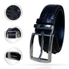 Premium Black Alligator HornBack Leather Belt For Men - Pin Buckle | BEHO11-PIN - Vinacreations
