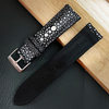 Load image into Gallery viewer, Genuine Black Pearl Stingray Leather Watch Band
