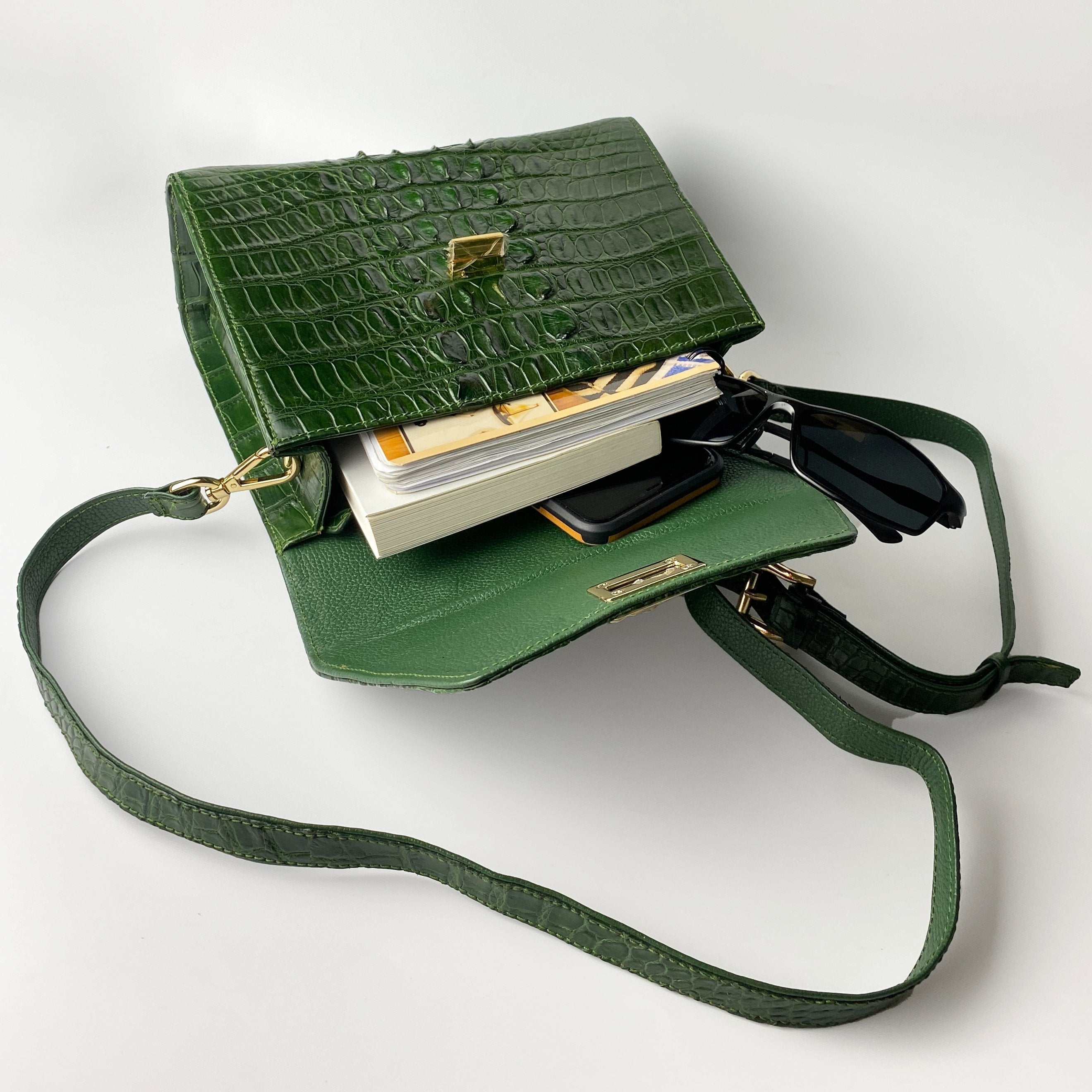 2023 New Designer Crocodile Leather Women Handbag Genuine Leather White  Lady Bag High Grade Large Capacity Shoulder Bag 45