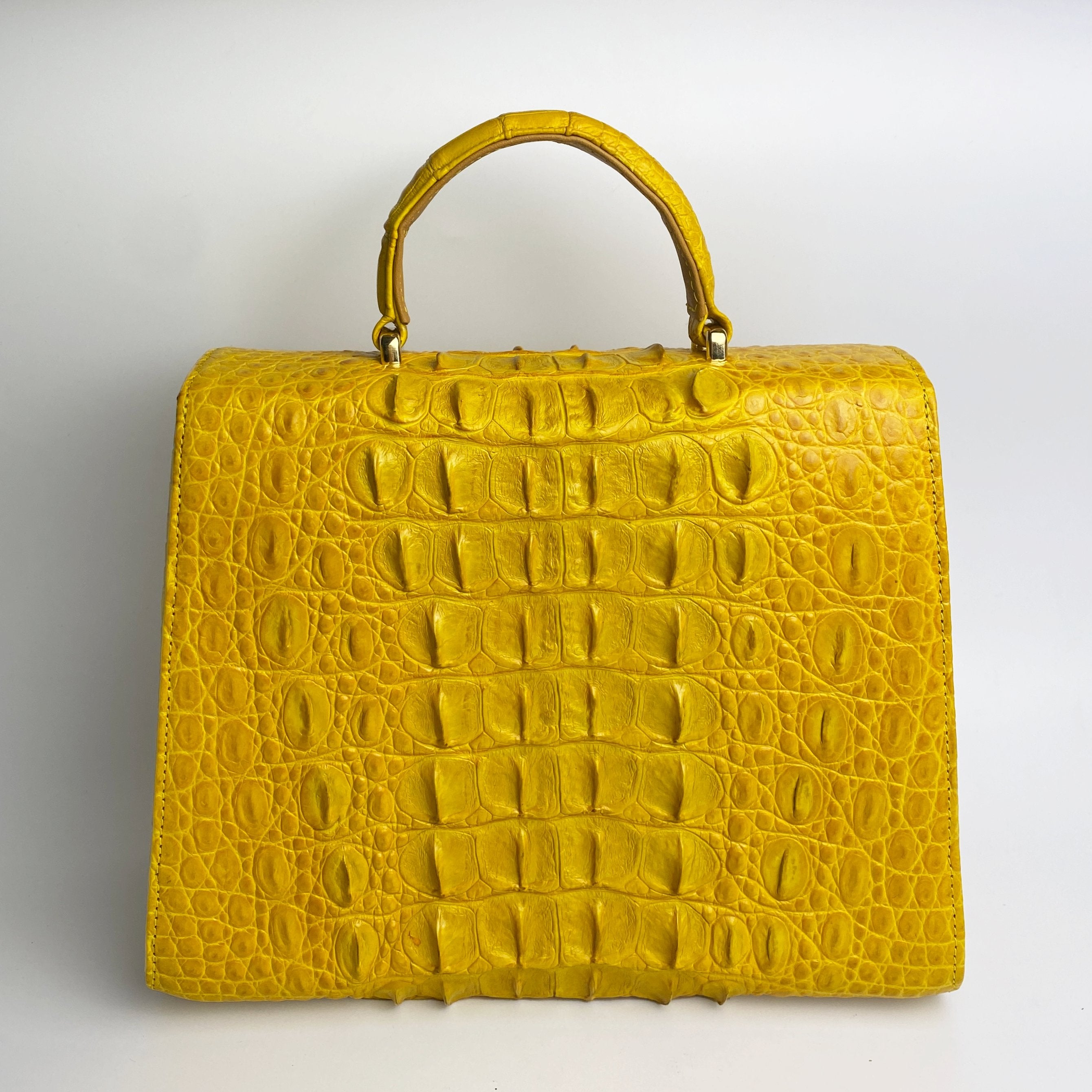 Women's Genuine Crocodile Leather Handbags | Genuine Crocodile Leather  Briefcase - Shoulder Bags - | Fruugo AE