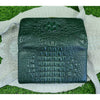 Load image into Gallery viewer, Womens Alligator Leather Handbag Handmade Luxury Leather Bag - Work Bag Women - Green Leather Satchel Purse XACH-06 - Vinacreations